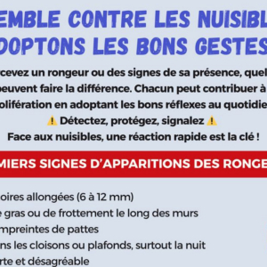 Ensemble contre les nuisibles !
